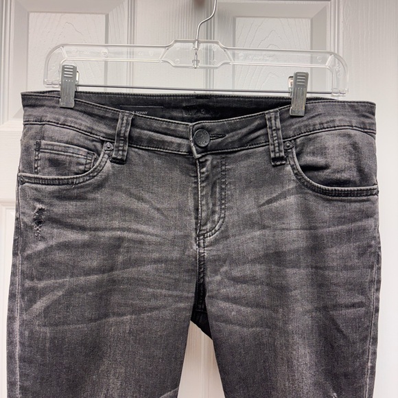 KUT From the Kloth Black Ankle Skinny Jeans (8P) - Picture 4 of 8